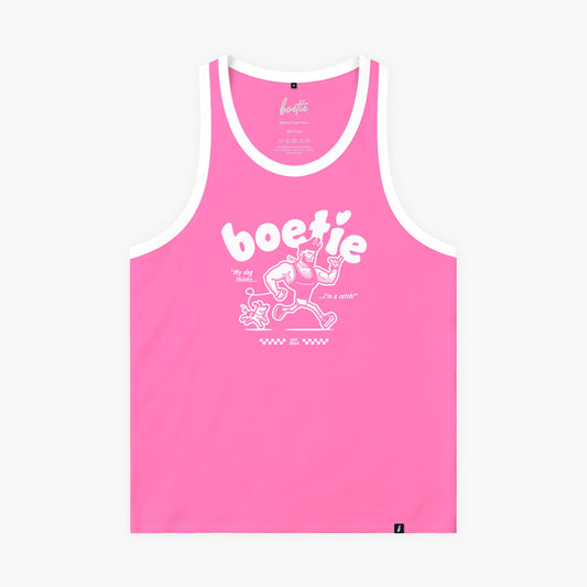 "Doggo" Boetie Tank - Pink