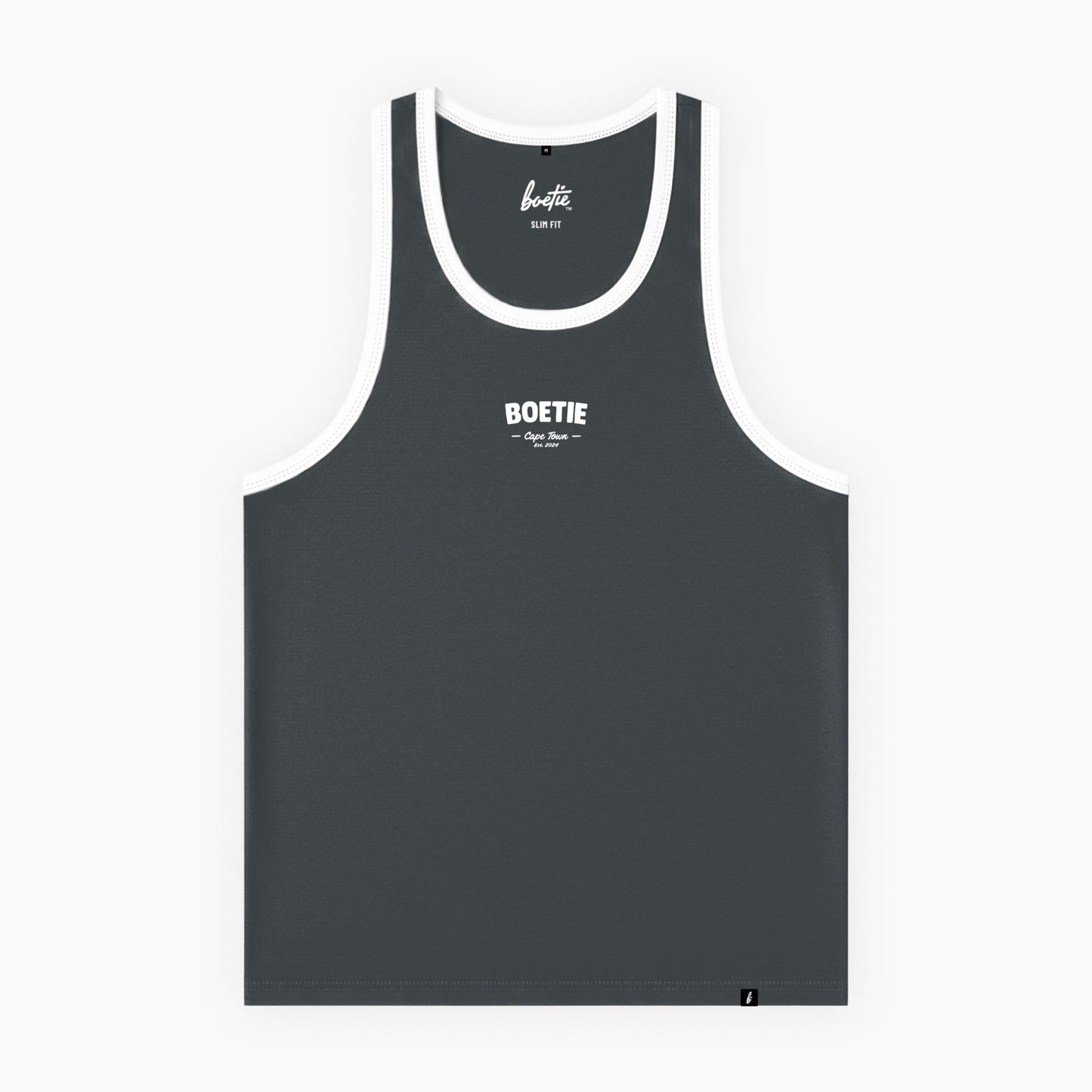 Basic Boetie Tank - Charcoal