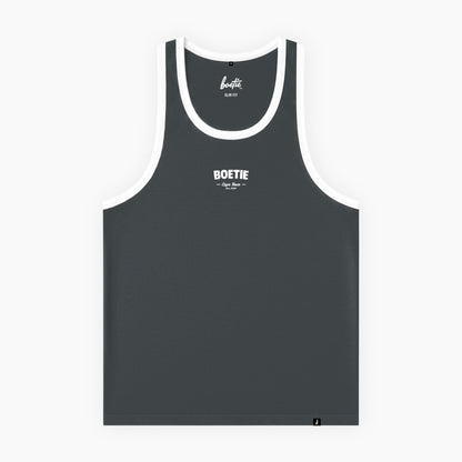 Basic Boetie Tank - Charcoal