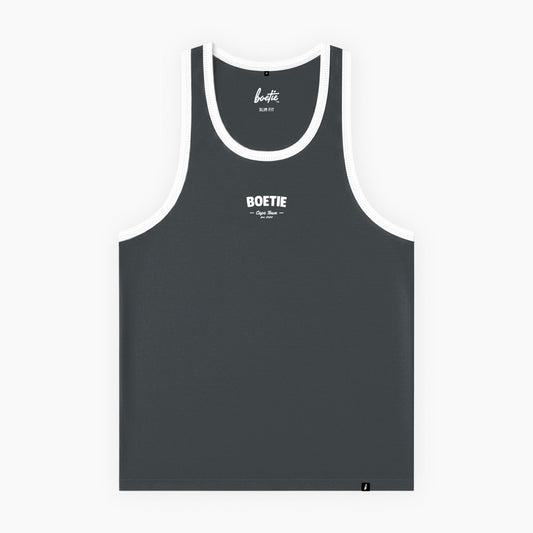 Basic Boetie Tank - Charcoal