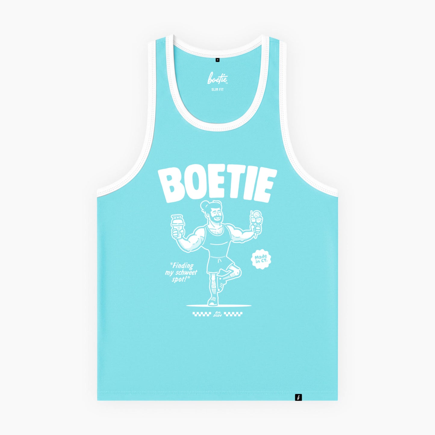 "Schweet Spot" Boetie Tank - Aqua