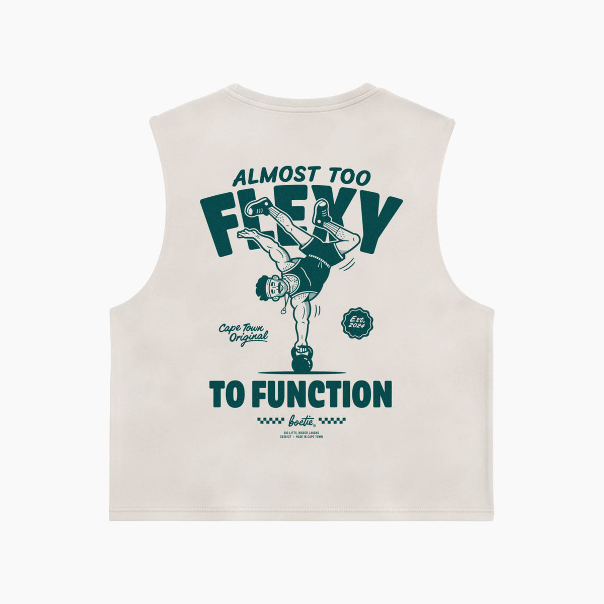 Cropped Tank - Oatmeal