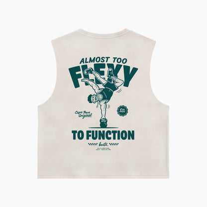 Cropped Tank - Oatmeal