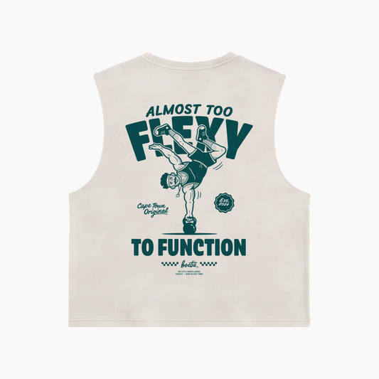 Cropped Tank - Oatmeal