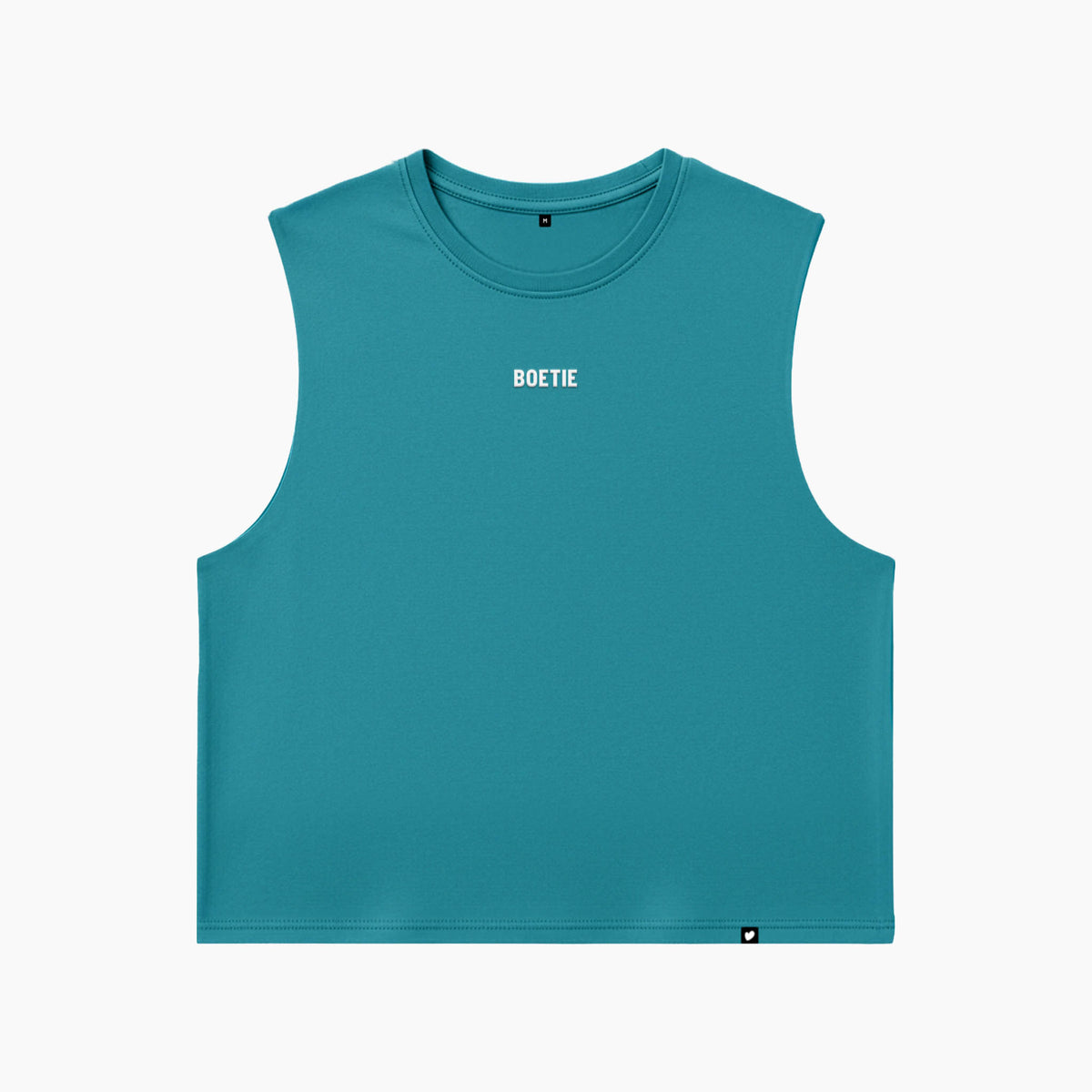 Cropped Tank - Teal