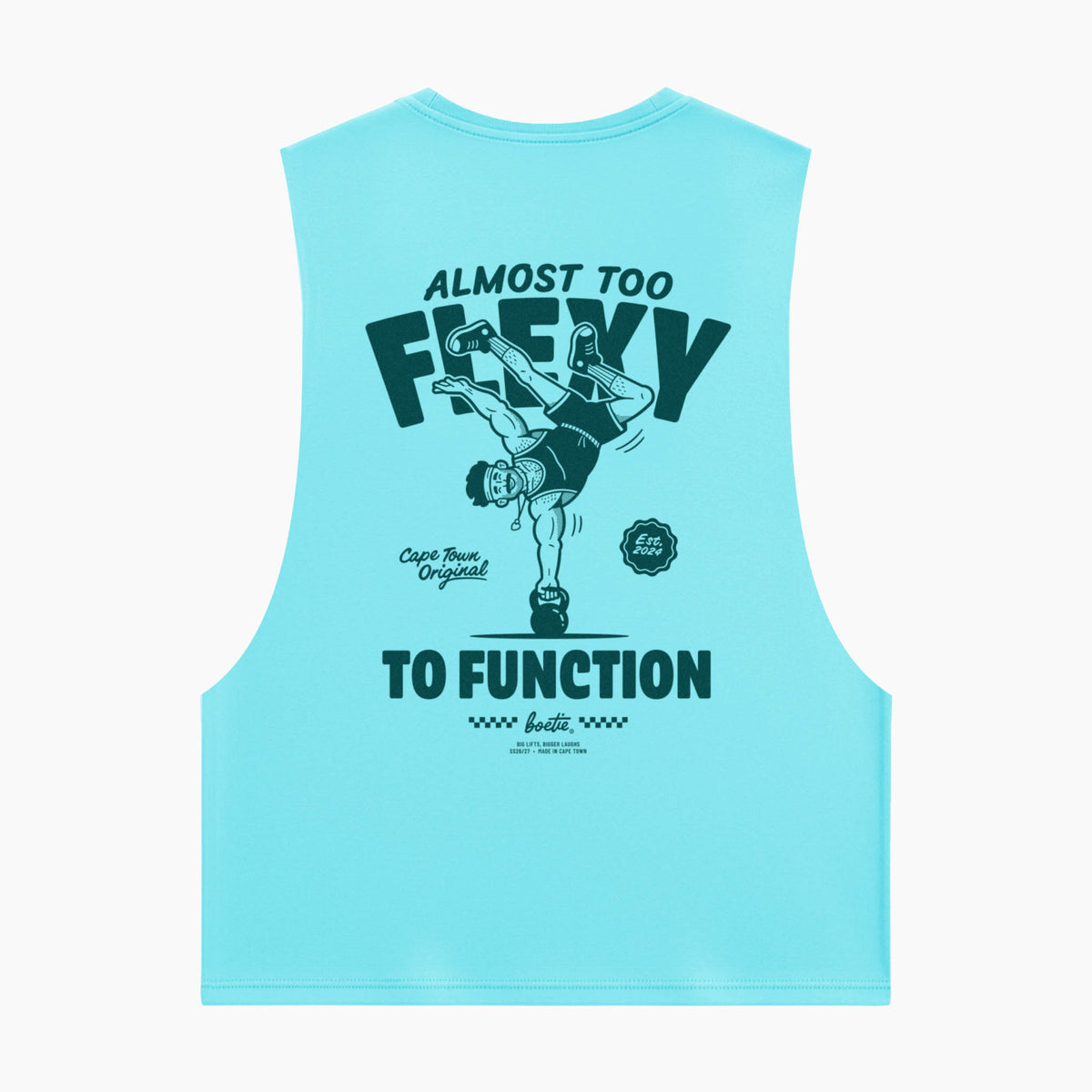 Drop Arm Tank - Aqua