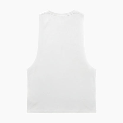 Drop Arm Tank - White