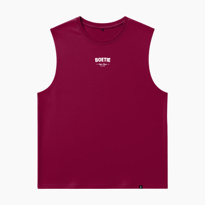"Treat Day" Muscle Tank - Maroon