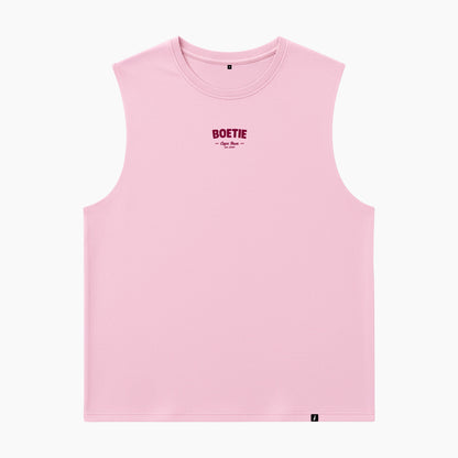 "Pudding" Muscle Tank - Light Pink