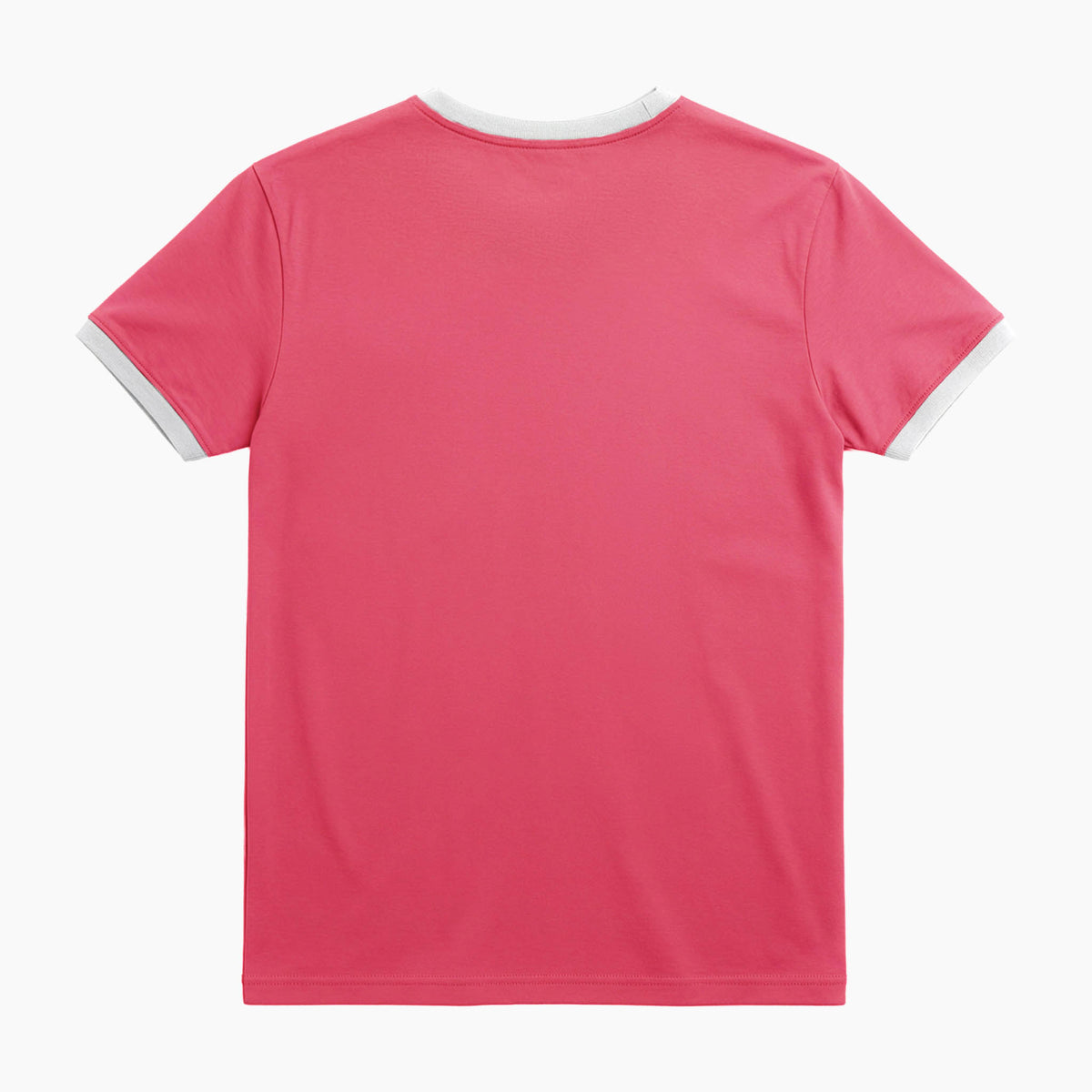 Basic Ringer Tee - Coral
