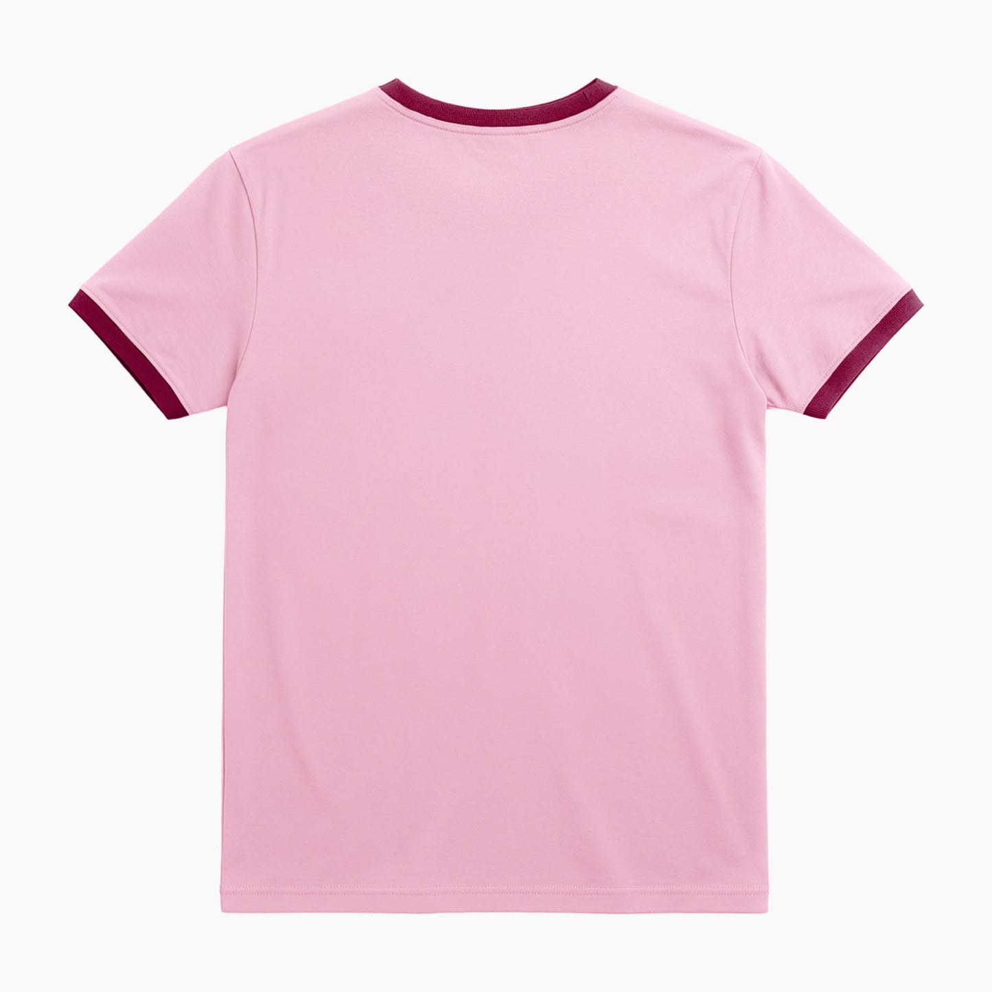 Retro Ringer Tee - Light Pink